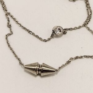 Vita Fede Mini Titan Elegant 24k Gold-Plated Necklace New